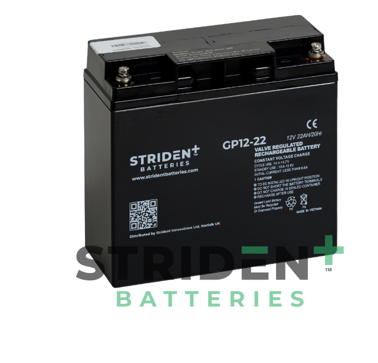 Strident 12v 22AH Battery