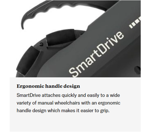 Permobil Smart Drive MX2 with switches