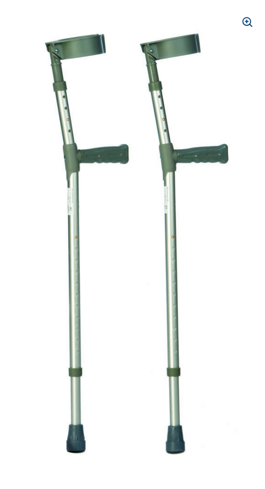 Drive Single Adjustable Crutches