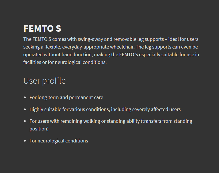 Meyra Femto X / Femto S