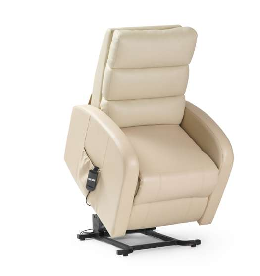 Heyfield Three Tier Back PU Dual Motor Riser Recliner