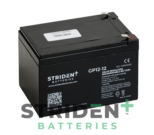 Strident 12v 12Ah AGM Battery