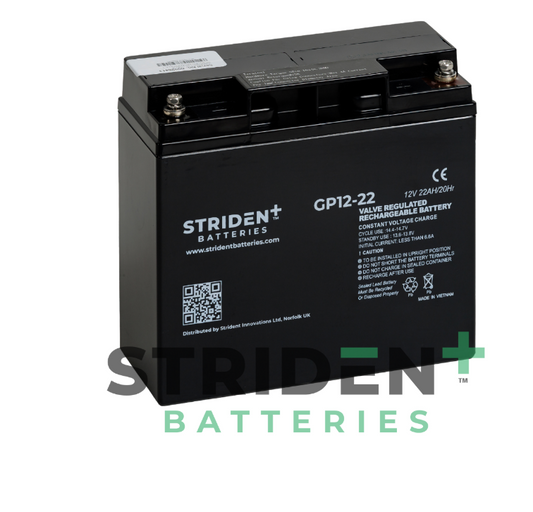 Strident 12v 22AH Battery