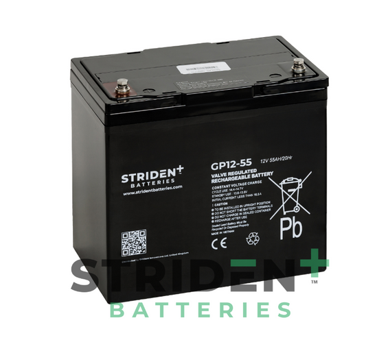 Strident 12v 55AH AGM Battery