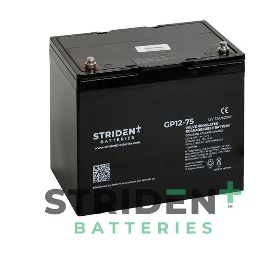 Strident 12v 75AH AGM Battery