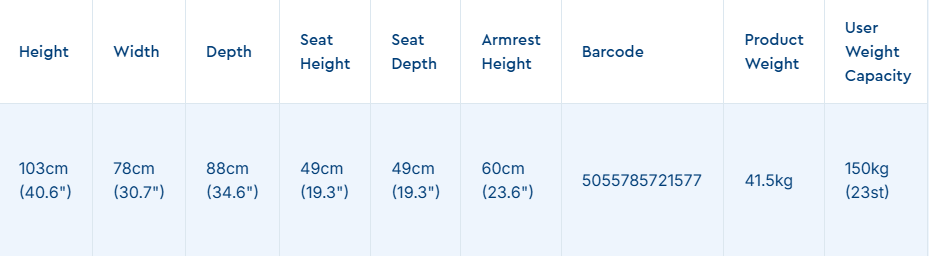 Nashville Single motor Rise And Recliner