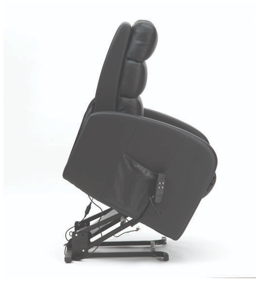 Heyfield Three Tier Back PU Dual Motor Riser Recliner